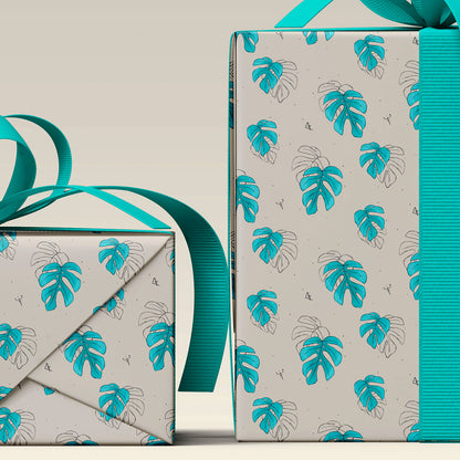 Cute Monsteras Wrapping Paper